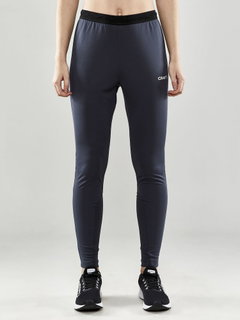 Craft Trainingshose Evolve Slim Pant (strapazierfähig, enge Passform) lang dunkelgrau Damen
