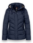 District Winterjacke Montana (mit Kapuze, gefüttert, wasserabweisend) navyblau Damen