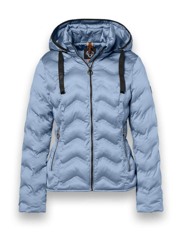 District Winterjacke Snowbird (mit Kapuze, wasserabweisend) hellblau Damen