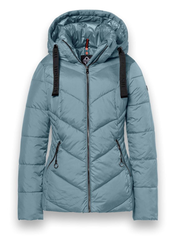District Winterjacke Val Thorens (mit Kapuze, wasserabweisend) hellblau Damen