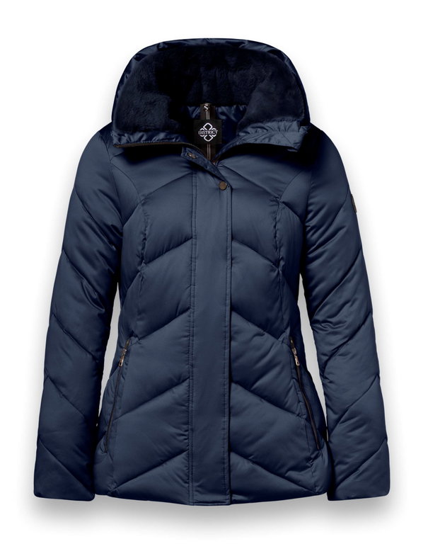 District Winterjacke Verbier (gefüttert, wasserabweisend) navyblau Damen