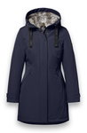 District Wintermantel Parkcity (warm, winddicht, wasserabweisend) dunkelblau Damen