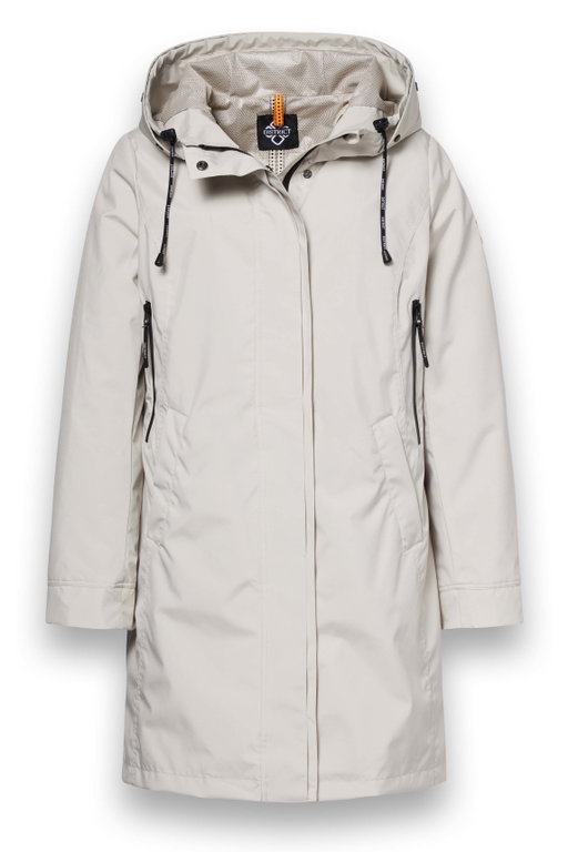 District Übergangsjacke Dandelion (Parka, mit Kapuze, wasserabweisend) beige Damen
