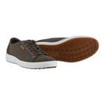 ECCO Sneaker Mens Soft 7 (aus Premium-Leder) tarmacbraun Herren