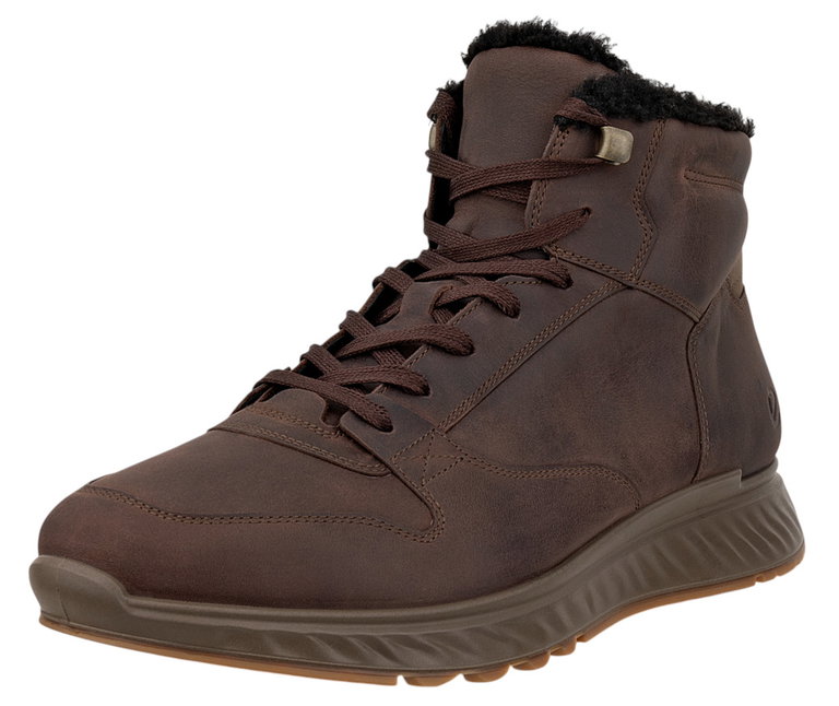ECCO Winterstiefel Exostride MID Warm (Nubukleder) dunkelbraun Herren