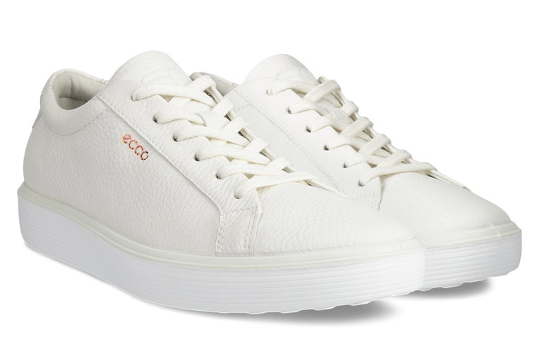 ECCO Sneaker Soft 60 (ECCO Leder) weiss Damen
