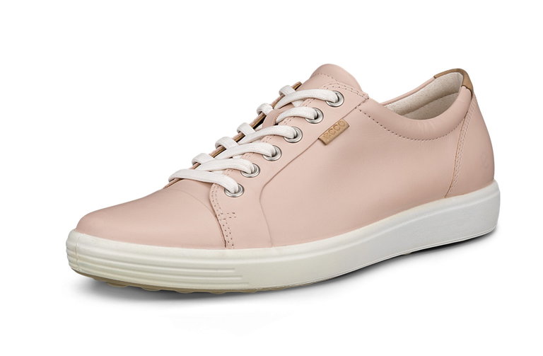 ECCO Sneaker Soft 7 (Nubukleder) rosa Damen