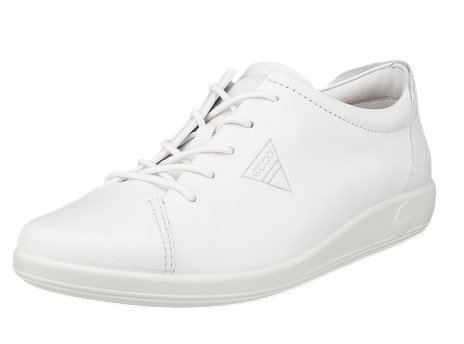 ECCO Sneaker Soft 2.0 Anniversary (ECCO Leder) weiss Damen