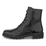 ECCO Winterstiefel Metropole Vienna (Vollnarbenleder, Schnürstiefel) schwarz Damen