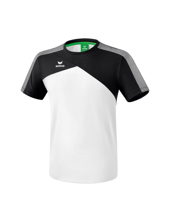 Erima Tshirt Premium One 2.0 2018 white/black/white Boys