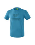 Erima Tshirt Essential - Baumwollmix - hellblau/dunkelblau Herren