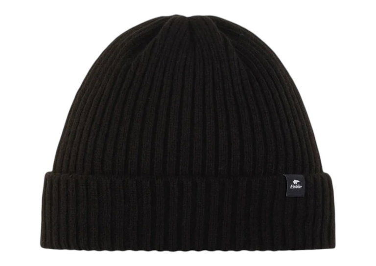 Eisbär Mütze (Beanie) Ripp MÜ 2.0 Rippstruktur - schwarz - 1 Stück