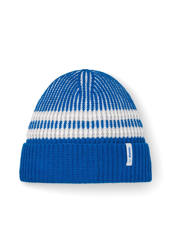 Eisbär Mütze (Beanie) Iska SKi Austria - Merinomix - Damen blau/weiss - 1 Stück