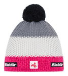 Eisbär Wintermütze (Pompon) Star SA Kinder - pink/weiss/grau - 1 Stück