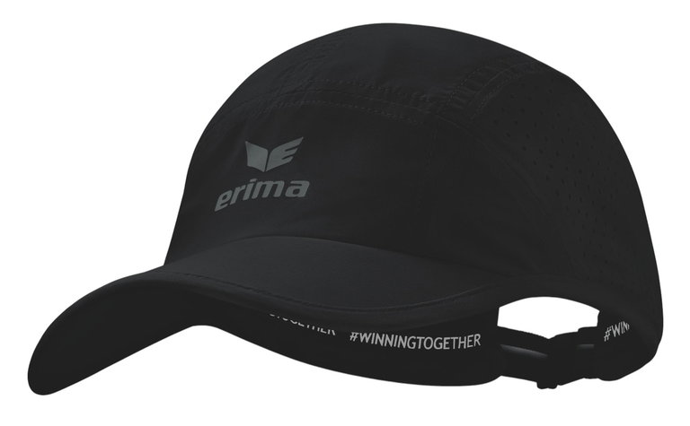 Erima Cap TS Function (100% Polyester) 2025 black - Children