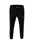 Erima Jogging Pants Essential Team Sweatpants (soft cotton blend, zip pockets) black/gray Men