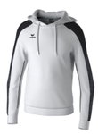 Erima Kapuzenpullover Evo Star (100% Polyester) weiss/schwarz Kinder