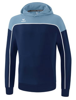 Erima Kapuzenpullover Hoodie Change (Baumwollmix) navyblau/weiss Herren