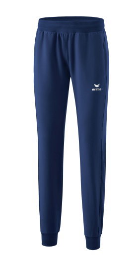 Erima Trainingshose (Präsentation) Change (100% rec. Polyester, leicht, Reißverschlusstaschen) lang navyblau Damen