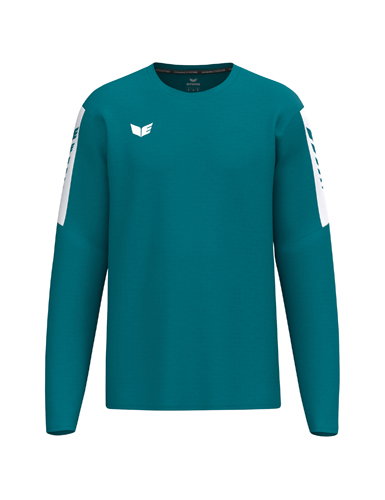 Erima Pullover Intro Sweatshirt (strapazierfähig Funktionsmaterial) blau Herren
