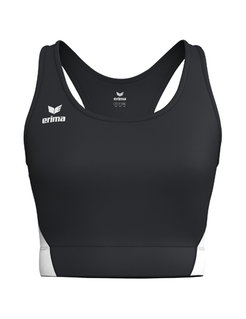 Erima Sport-Bra T&F Wings (Racerback, feuchtigkeitsabsorbierend) schwarz Damen
