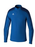Erima Sport-Langarmshirt Evo Star Trainingstop (100% rec. Polyester) royalblau/navyblau Kinder
