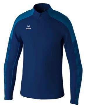 Erima Sport-Langarmshirt Evo Star Trainingstop (100% rec. Polyester) navyblau/blau Kinder