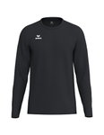 Erima Sport-Langarmshirt Intro Function (leicht, weich, feuchtigkeitsableitend) schwarz Herren