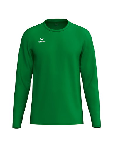Erima Sport-Langarmshirt Intro Function (leicht, weich, feuchtigkeitsableitend) smaragdgrün Jungen