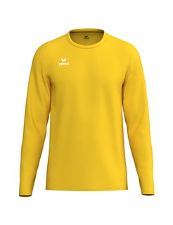 Erima Sport-Langarmshirt Intro Function (leicht, weich, feuchtigkeitsableitend) gelb Jungen