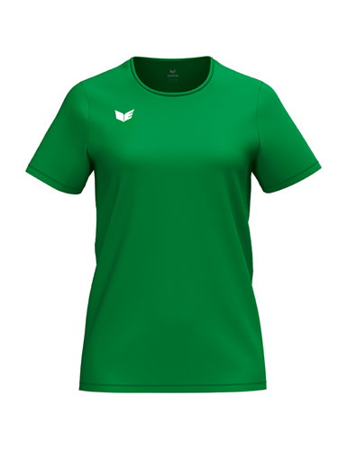 Erima Sport-Shirt Intro Function (100% rec. Polyester, leicht, schnelltrocknend) smaragdgrün Damen