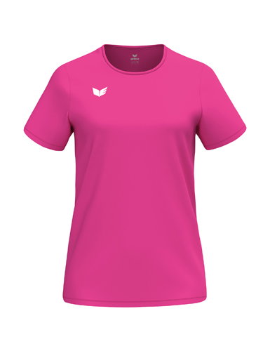 Erima Sport-Shirt Intro Function (100% rec. Polyester, leicht, schnelltrocknend) pink Damen