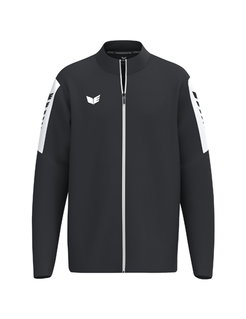 Erima Sport-Trainingsjacke Intro (strapazierfähig, mit Reißverschlusstaschen) schwarz Herren