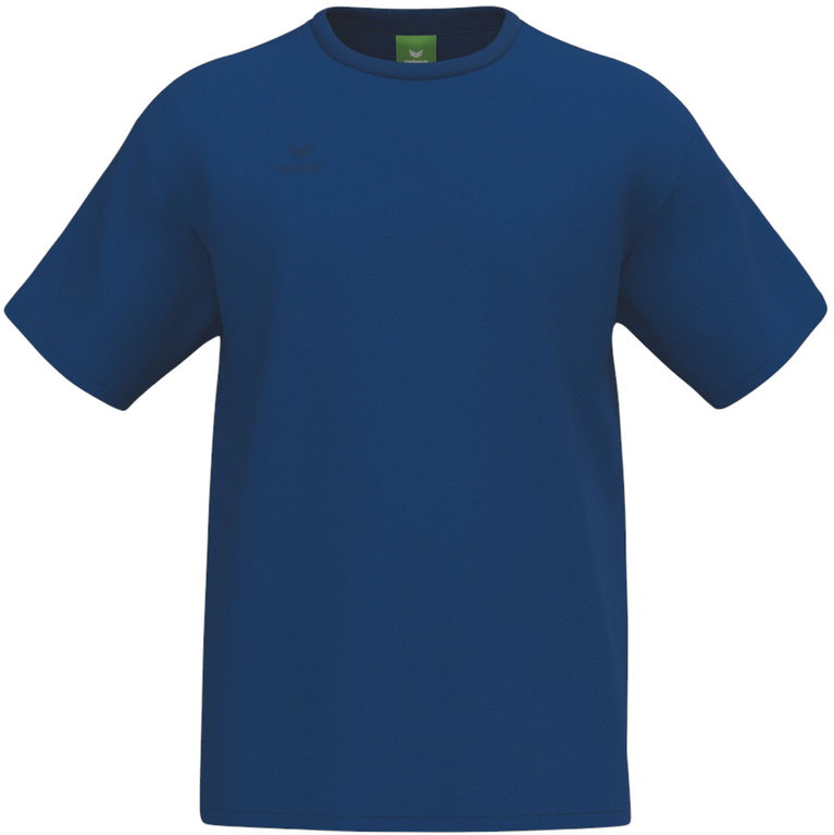 Erima Sport T-shirt CMPT (100% cotton, high wearing comfort) navy blue men's