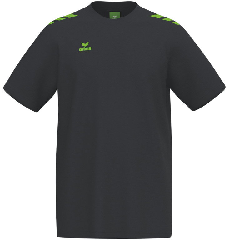 Erima Sport-Tshirt CMPT 3 Wings (Mischgewebe, schnelltrocknend) schwarz/grün Herren