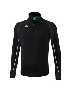 Erima Sport-Langarmshirt Liga Star Trainingstop (strapazierfähig Funktionsmaterial, Stehkragen) schwarz Herren