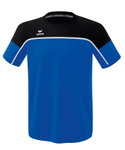 Erima Sport T-shirt Change (100% recycled Polyester, lightweight, quick-drying) royal blue/black Men