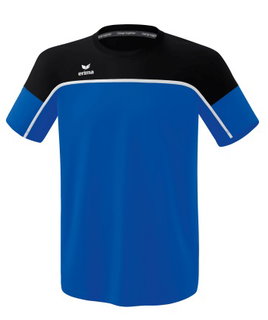 Erima Sport-Tshirt Change (100% rec. Polyester, leicht, schnelltrocknend) royalblau/schwarz Herren