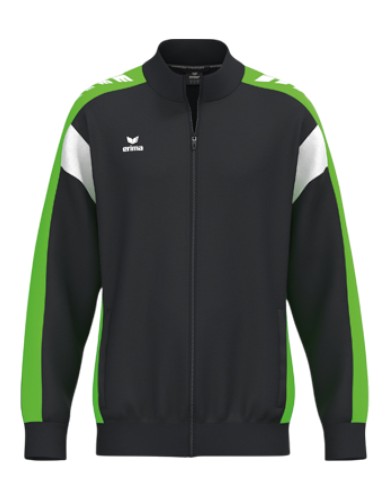 Erima Trainingsjacke Celebrate 125 (atmungsaktiv, 100% Polyester) schwarz/grün Herren