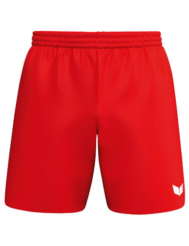 Erima Trainingshose Calcutta (100% Polyester, elastisches Material) kurz rot Jungen
