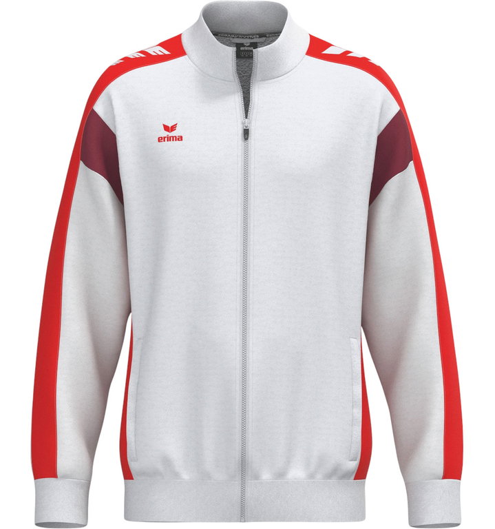 Erima Trainingsjacke Celebrate 125 (atmungsaktiv, 100% Polyester) weiss/rot Herren