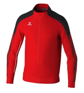 Erima Trainingsjacke Evo Star (Stehkragen, strapazierfähig) rot/schwarz Herren
