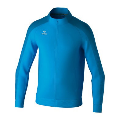 Erima Trainingsjacke Evo Star (Stehkragen, strapazierfähig) curacaoblau Herren