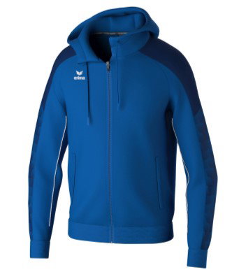Erima Trainingsjacke Evo Star mit Kapuze (hoher Tragekomfort) navyblau/navy Herren