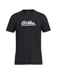 Erima Freizeit-Tshirt Retro 2.0 (100% Baumwolle) schwarz Herren