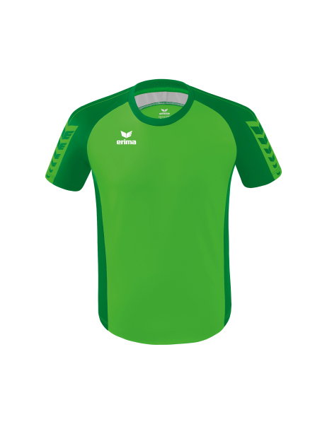 Erima Sport-Tshirt Six Wings Trikot (100% Polyester, strapazierfähig) grün/smaragd Herren