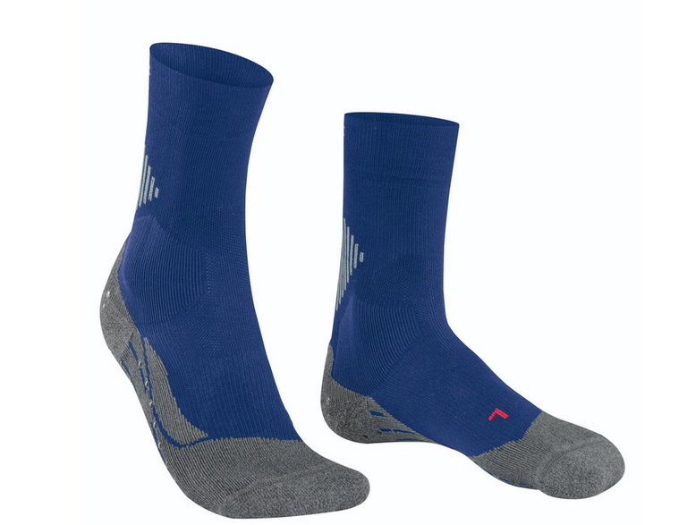 Falke Funktionssocke 4 Grip (Stabilität mit Silikon-Noppen) blau/grau Herren - 1 Paar