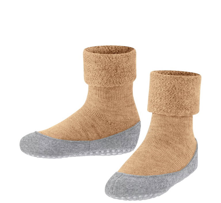 Falke Hausschuhe Cosyshoe (weiche Merinowolle) beige Kinder