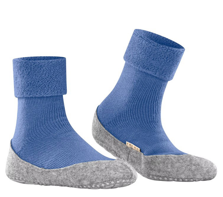 Falke Cosyshoe Slippers (soft merino wool) light blue ladies