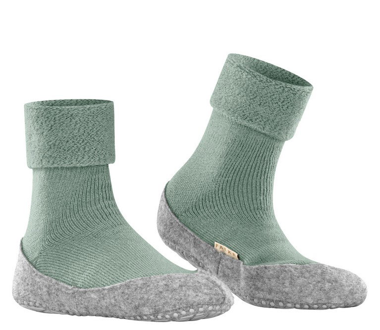 Falke Cosyshoe Slippers (soft merino wool) mint green ladies